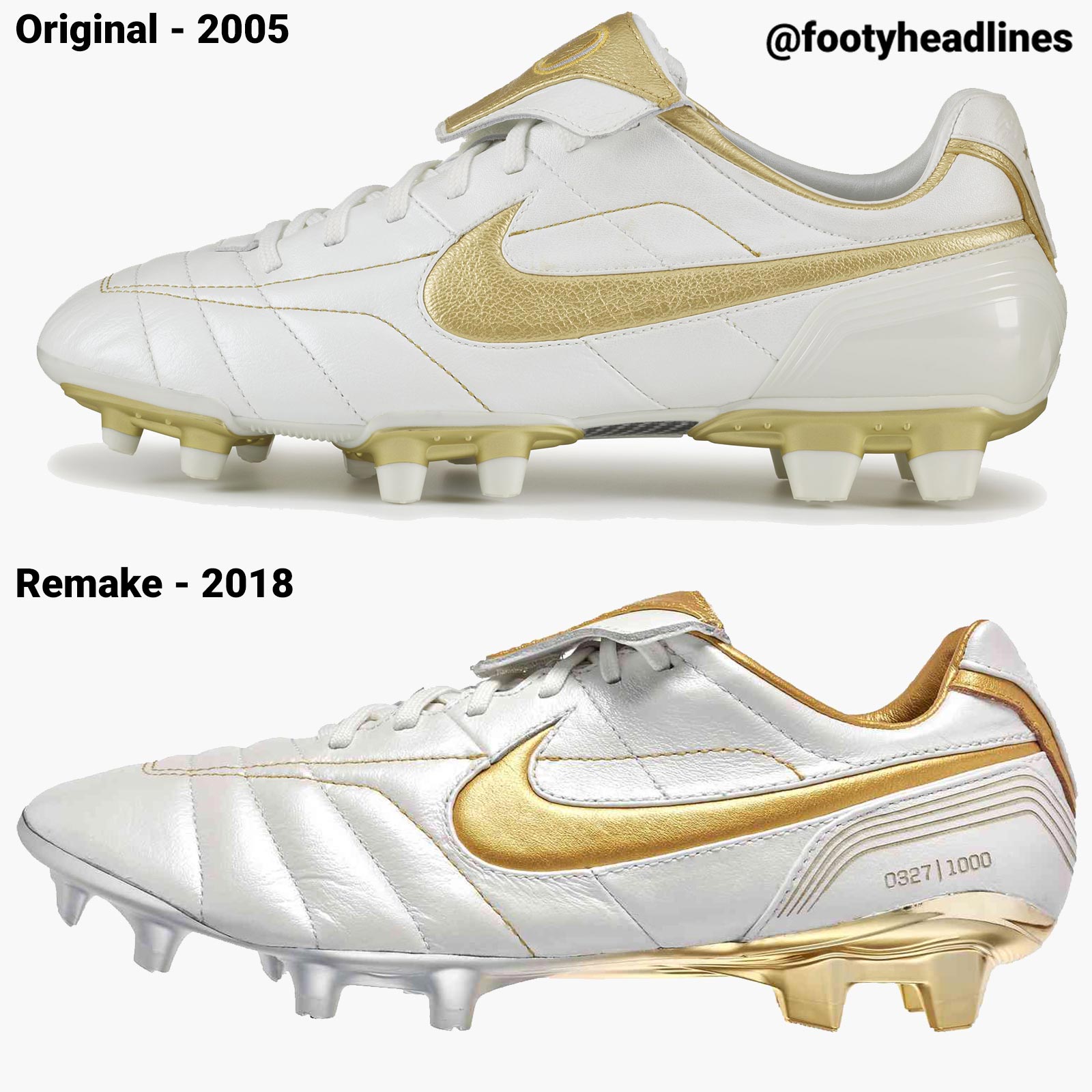 Ronaldinho top boots 2018
